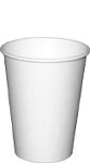 12 oz White Coffee Cup